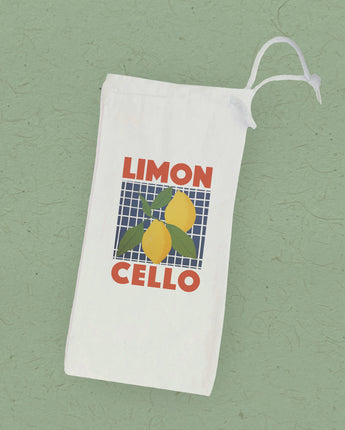 Limoncello - Canvas Wine Bag