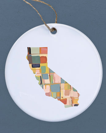 Abstract Painted States - Ornament