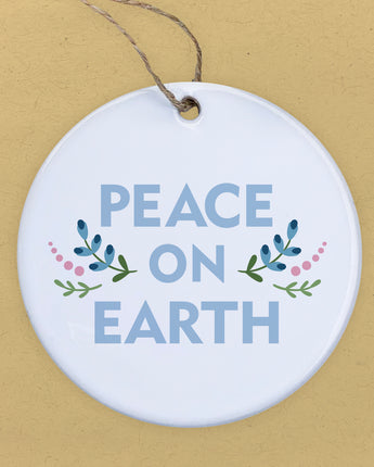 Peace on Earth - Ornament