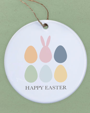 Happy Easter Eggs - Ornament