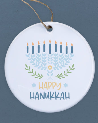 Happy Hanukkah - Ornament