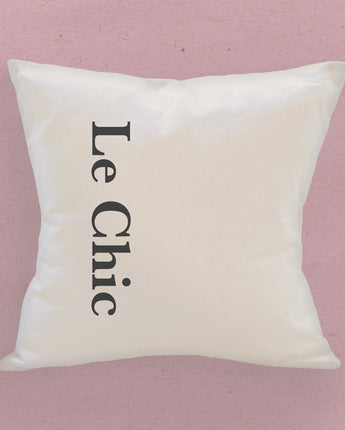 Le Chic - Square Canvas Pillow