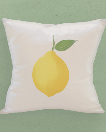 Lemon - Square Canvas Pillow