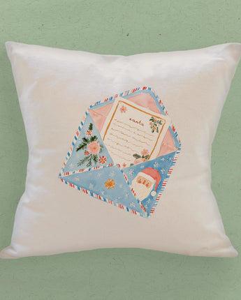 Dear Santa - Customizable Square Canvas Pillow