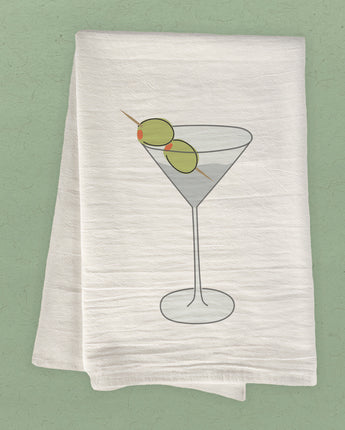 Deux Olives - Customizable Cotton Tea Towel