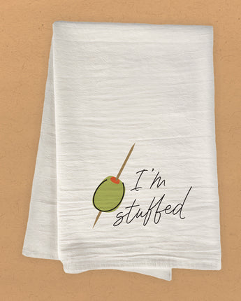 I'm Stuffed - Cotton Tea Towel