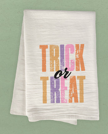 Trick or Treat - Haloween Cotton Tea Towel