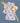 Pink Floral Folk Tile - Custom Waffle Weave Towel
