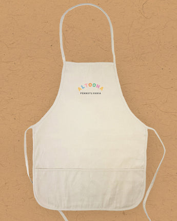 Colorful City/State Custom - Women's Apron