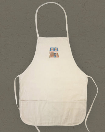 Cozy Winter Storefront - Customizable Women's Apron