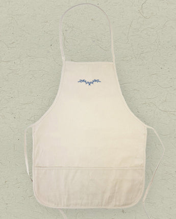 Floral Bow Toile - Spring Women's Apron