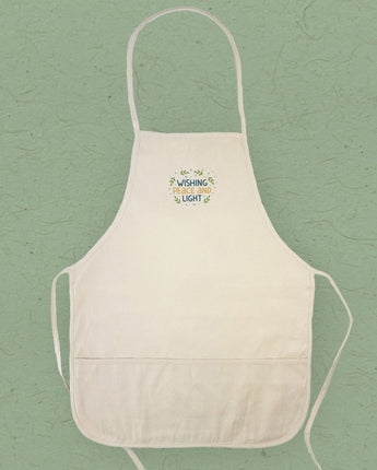 Wishing Peace and Light - Women's Apron