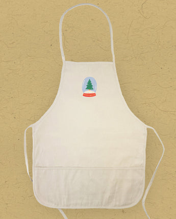 Snowglobe Tree - Women's Apron