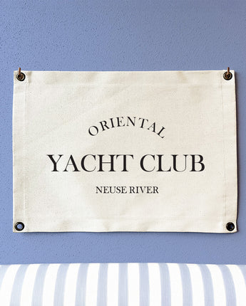 Yach Club - Custom Canvas Wall Hanging