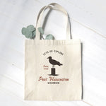 Let's Go Explore w/ City and State - Canvas Tote Bag