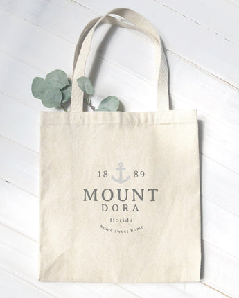 Anchor Home Sweet Home - Customizable Canvas Tote Bag