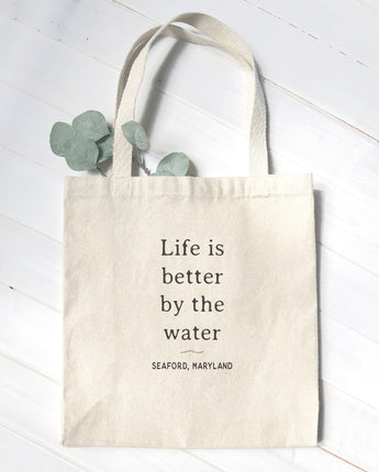 Life is Better - Custom Canvas Tote Bag
