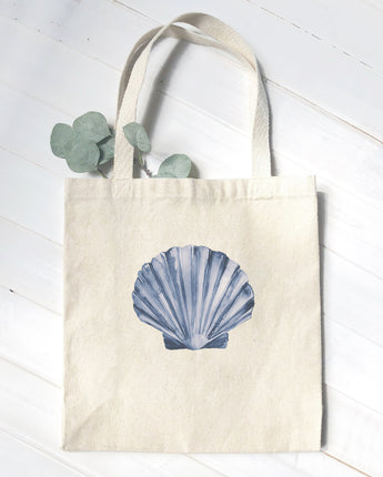Blue Shell - Canvas Tote Bag