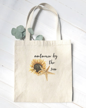 Autumn by the Sea - Canvas Tote Bag