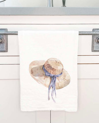 The Seaside Hat - Cotton Tea Towel