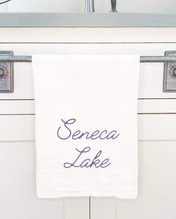 Script Lake - Custom Cotton Tea Towel