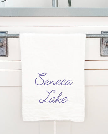 Script Lake Custom - Cotton Tea Towel