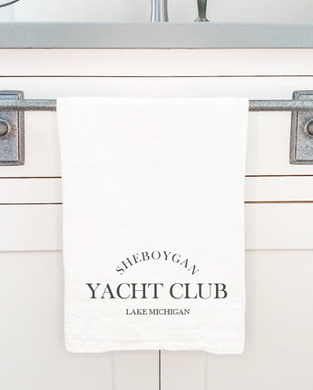 Yacht Club Custom - Cotton Tea Towel