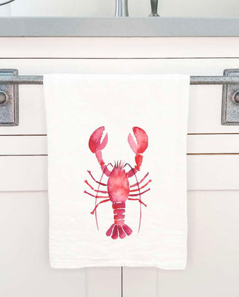 Lobster - Customizable Cotton Tea Towel
