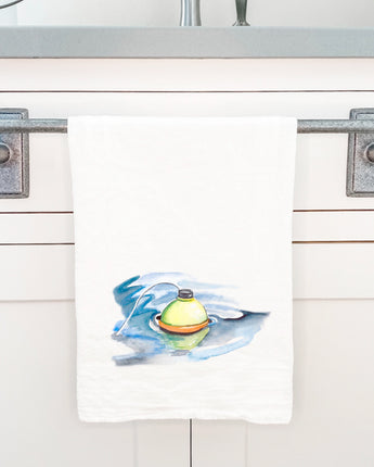 Bobber in Water - Cotton Tea Towel