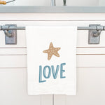 Sea Star Love - Cotton Tea Towel