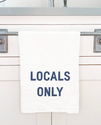 Locals Only - Cotton Tea Towel