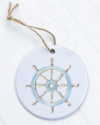 Ship Wheel - Ornament