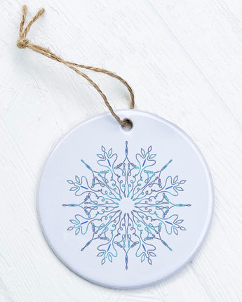 Gradient Snowflake - Ornament