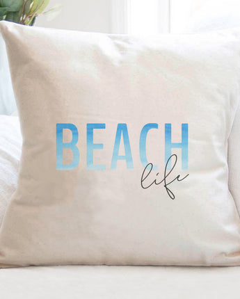 Beach Life - Square Canvas Pillow