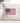 Sea Glass American Flag - Square Canvas Pillow