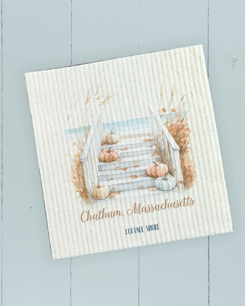 Autumn Tide - Custom Swedish Dish Cloth