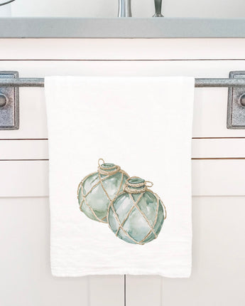 Glass Floats - Customizable Cotton Tea Towel