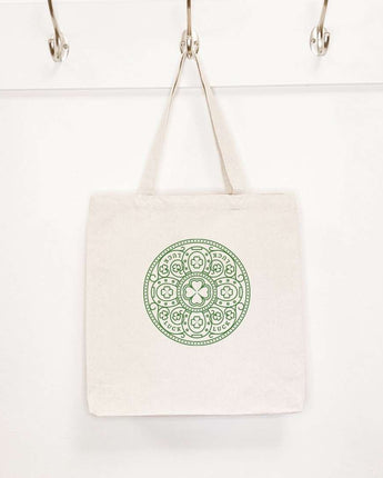 Irish Luck Circle - Canvas Tote Bag