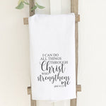 I Can Do All Things - Cotton Tea Towel