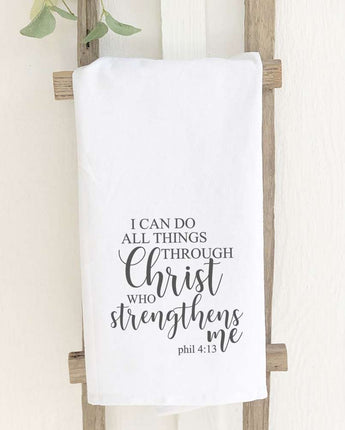 I Can Do All Things - Cotton Tea Towel