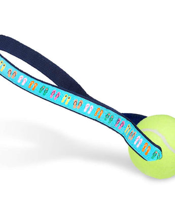 Flip Flops - Tennis Ball Toss Toy
