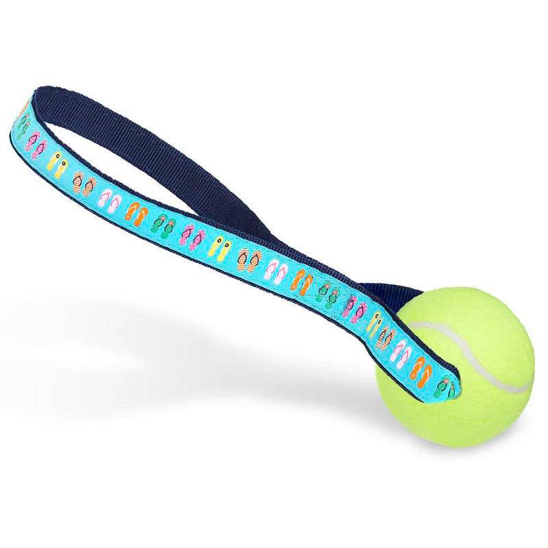 Flip Flops - Tennis Ball Toss Toy