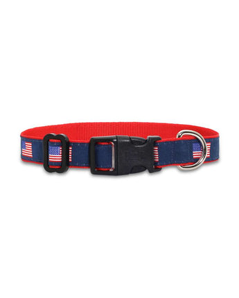 American Flag - Dog Collar