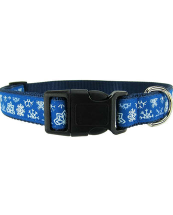 Snowflakes - Dog Collar