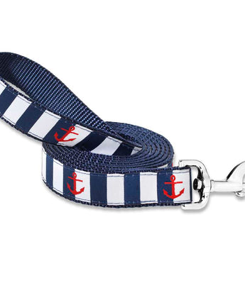 Red Anchor - Dog Leash