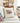 Watercolor American Flag & Red Truck - Custom Square Canvas Pillow