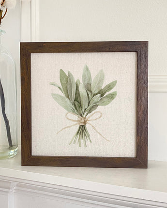 Bundle of Sage - Customizable Framed Sign