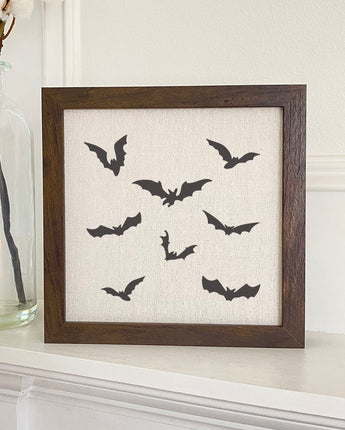 Bats - Framed Sign