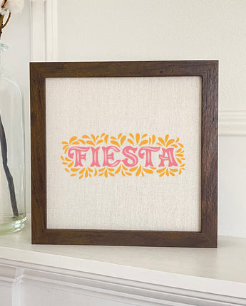 Fiesta - Framed Sign