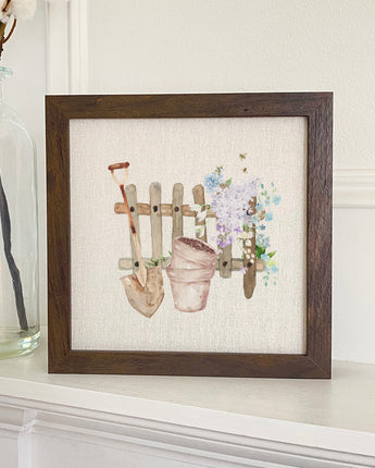 Spring Planting - Framed Sign